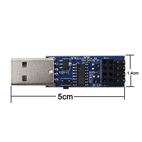 Stemedu-USB-a-ESP8266-ESP-01-Serial-Wireless-Transceptor-4MB-SPI-Flash-WiFi-Modulo-ESP-01S-Prog-WiFi-Programador-Descargador-CH340C-Chip-con-boton-de-reinicio