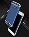 Coohole Electroplate Hard Shockproof Case Cover for Samsung Galaxy S7 Edge, Blue