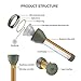 Odear Bright High-power Flashlight Multi-function LED Spotlight rechargeable Searchlight for Home Camping Hunting Fishing