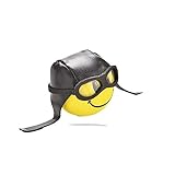 Walmeck Antenna Topper Ball Styling Roof Ornament Yellow Little Cute Funny Cartoon Doll EVA Decorative Pilot Topper Balls Cars