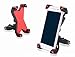MaxMiles Bike Phone Holder Universal Adjustable Rotating Bicycle iPhone Mount Smartphone Handlebar Cell Phone Holder for iPhone 7 6s 6 5s 5c 5, Samsung and Other Accessories (Yellow)