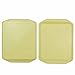 Doryh 4 Pack Rectangular Fast Food Serving Tray, Plastic Restaurant Serving Tray