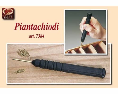 Amati Stainless Steel Nailer Nail Modeling Tool (Black, Silver)