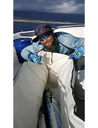 Buffalo Gear   Bolsa térmica para pescado aislante, bolsa grande para matar, bolsas de pescado monstruo, ocupa menos espacio, fácil de limpiar, perfecta pesca a prueba de fugas en el mar y el lago