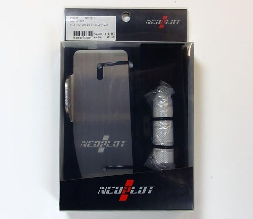 NEOPLOT footrest bar NEO Silver (clear anodized) (AT car GJ / GP / GV / GR / GE / GH) Subaru Impreza Legacy (BL / BP AT car) Forester (SJ / SH AT car) NP72211