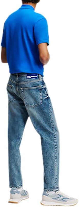 Uomo Tapered Denim Washed Blue 3630