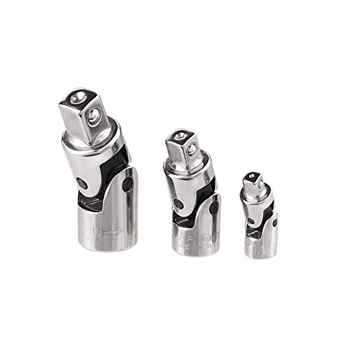 Craftsman 3 pc. universal joint set 9-4250, 1/4, 3/8 &a…