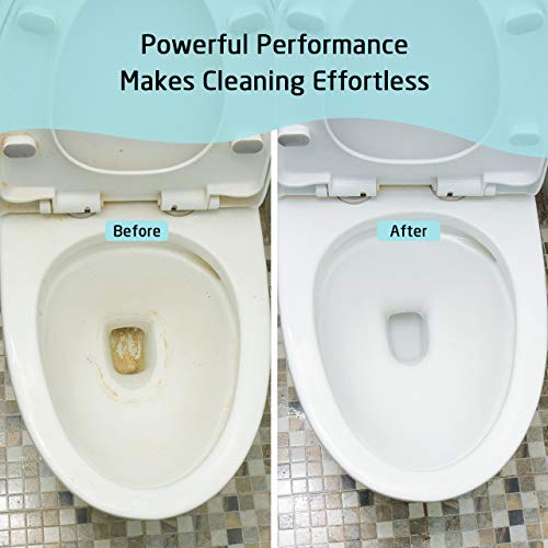 Homitt Electric Toilet Brush Cordless Toilet Scrubber, Power Scrubber