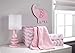 Little Love by NoJo Separates Collection - 13” Weathered Pink Elephant Shaped Wall Art, Nursery, Bedroom or Playroom Décor