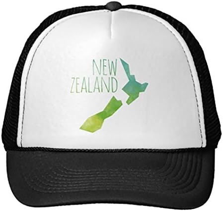 New Zealand Trucker Style Hat Color Trucker Style Hat Watercolor