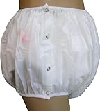 Baby Pants Milky White Tuffy Adult Snap-on Plastic Pants