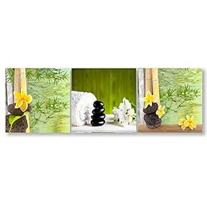 3 Piece Canvas Wall Art- Cobblestone-Canvas Prints Home Artwork Decoration for Living Room,Bedroom - 12"x12"x3 Panels