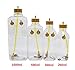 Fixed Wing Gasoline Engine Plane Accessory Transparent Plastic Fuel Tank for RC Airplane 260ML 360ML 500ML 1000MLTransparent Plastic Gas Fuel Tank with Metal Cap for Gas Plane Aircraft Rc (1000ml)