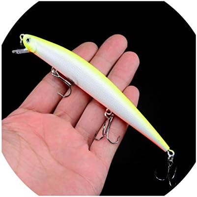 Fishing Lures 12.5cm/12.4g Minnow 6 Color Select Hard Bait Crankbait Wobbler Tackle