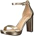 NINE WEST FOOTWEAR Women's Dempsey Metallic Heeled Sandal