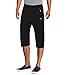 MAGCOMSEN Men's Capri Shorts Quick Dry Below Knee 3/4 Capri Pants with Zipper Pockets for Workout Running Training Summer