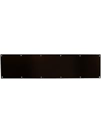 kick plates door kickplate bronze schlage aged