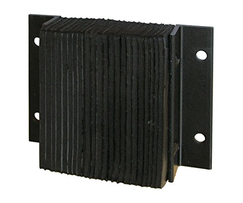 Herco 24" Laminated Rubber Loading Dock Impact Bumper