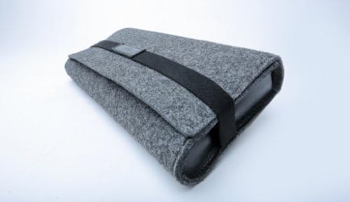 AViiQ AVCSEUFEBG Portable Charging Station with 5200 mAh Battery Pack - Grey Felt