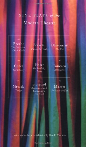 Nine Plays of the Modern Theater: Waiting for Godot; The Visit; Tango; The Caucasian Chalk Circle; The Balcony; Rhinoceros; American Buffalo, et al by Bertolt Brecht (1981-01-10)
