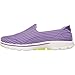Skechers Performance Women's Go Walk 3 Slip-On Walking Shoe, Purple, 7 M US