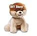 SEADEAR 100 Pcs Black Plastic Teddy Bear Noses for Puppy Decoration Stuffed Animal Ornaments 13x16mm