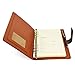 EsOffice Leather Notebook, A5 Refillable Journal, Vintage Writing Notebook Diary with Buckle Closure/Card Holder/Pen Loop,180 Sheets/ 90 Lined Beige Pages, 5.8 x 8.2 inches/A5 Size, Brown