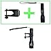 Tactical LED Flashlight, Kungix 5 Models 1200 Lumens Zoomable Torch