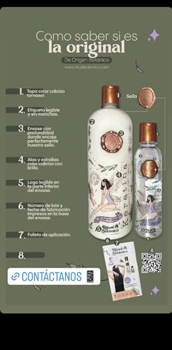 Ritual Botanico Keratina Organica de 250 ml, Organic Hair relaxer, Home kit hair relaxer, Natural Keratin. (Mediana 8.45oz), white