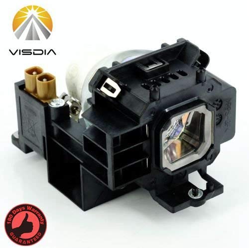 Visdia NP14LP Replacement Projector Lamp with Housing for NEC NP305 NP310 NP405 NP410 NP510 NP510G NP305G NP405G NP410G NP510EDU NP410+ Projector