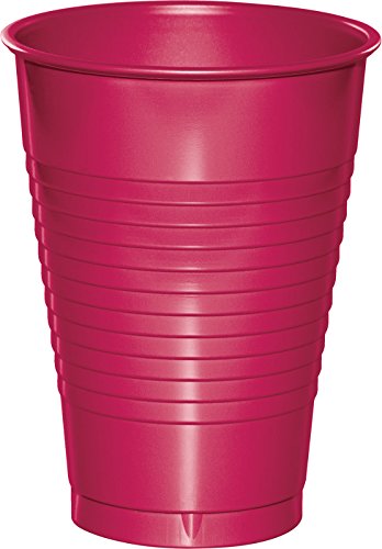 Creative Converting 28177071 Touch of Color 20 Count Plastic Cups, 12 oz, Multicolor