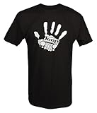 Jeep Wave Handprint Grill Wrangler Club T shirt - Large