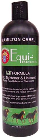 Hamilton Care Equi-Block Horse Leg Tightener & Liniment Light Formula, 16-Ounce by MiracleCorp by Hamilton Care