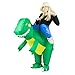 Bodysocks Jurassic Green Dinosaur Inflatable Costume for Adults (One Size)