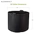 BLOOMSPECT 5-Pack 20 Gallon Grow Bags, Aeration Fabric Pots, Heavy Duty Thickened Nonwoven Plant Container with Handlesthumb 1