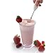 5pc Deluxe Cordless Mini Mixer - Mix Whip Stir Blend Beat Drink Frother