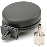 VIAIR Remote Inlet Air Filter Assembly, Gray Plastic Housing (1/4" x 1/4" Tube Fitting, NPT), P/N 92621