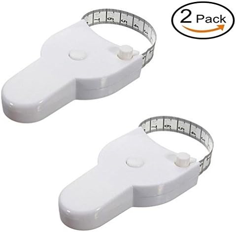 KAMSOL Automatic Sports Baby Body Measuring Tape - Auto Retract - Waist, Chest, Arms, Legs PACK of 2