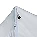 Abba Patio 10 x 15 ft Pop Up Heavy Duty Instant Canopy Commercial Portable Canopy with Sidewalls Enclosure, White