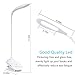 Rechargeable Book Light,Reading Light with Touch Sensitive LED USB Portable Dimmable Portable Lightweight Clip Lamp Lights,Perfect for Bookroom & Kids in Bed.