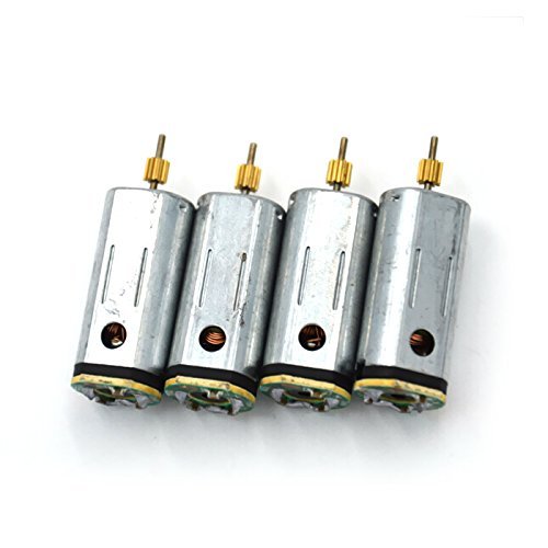 Qsmily® 4Pcs Original Main Motor CW/CCW Spare Parts for Wltoys V666 V353 V262 RC Quadcopter