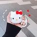 Gift-Hero Compatible with Airpods 1&2 Soft Silicone Cute Case, Cartoon 3D Fun Animal Funny Cool Kawaii Design Designer Kits Character Skin Fashion Cover for Girls Boys Kids Teens Air pods (3D Kitty)