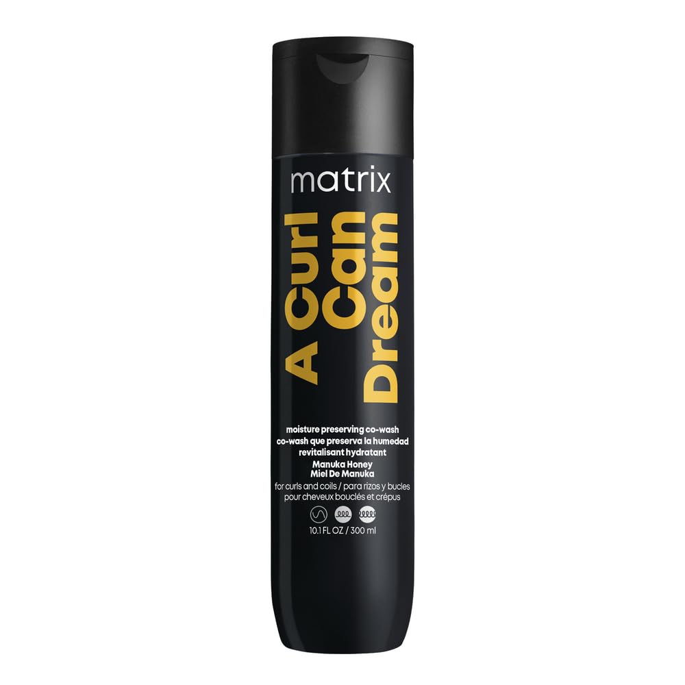 Photo 1 of Matrix A Curl Can Dream Co-Wash - Gentle Cleansing Conditioner, For Curly and Coily Hair - Revives Curls Between Washes and Enhances Curl Definition, With Manuka Honey Extract, 10.1 Fl Oz