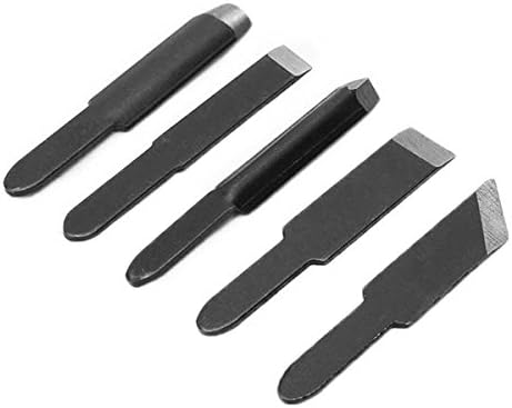 5pcs Carving Blades For Woodworking Carving Chisel Electric Carving Machine Tool