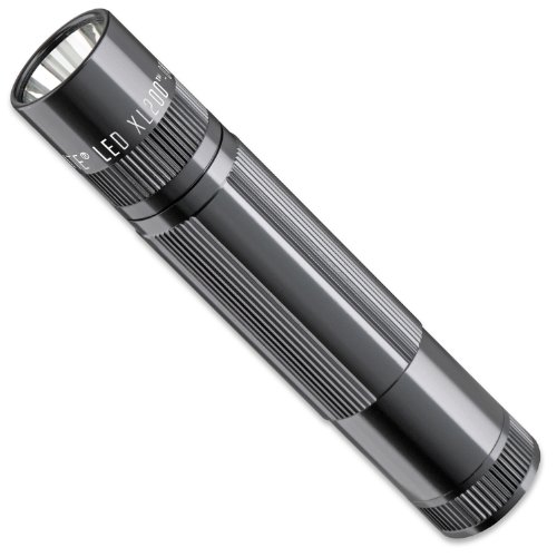 Maglite XL200 LED 3-Cell AAA Flashlight, Gray