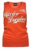 Harley-Davidson Women's All Day H-D Sleeveless Tank Top, Flame Cold Dye