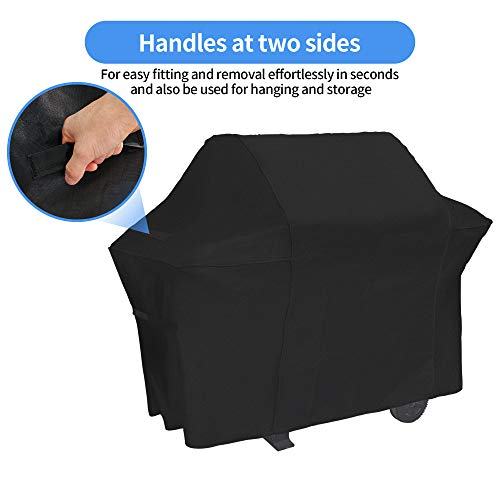 NEXCOVER Grill Cover, 64 Inch Waterproof BBQ Cover, 600D Heavy Duty Gas