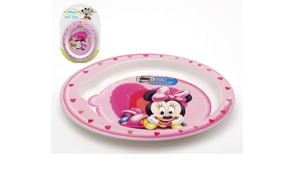 BL. PLATO PP MICROONDAS MINNIE BABY: Amazon.es: Juguetes y juegos