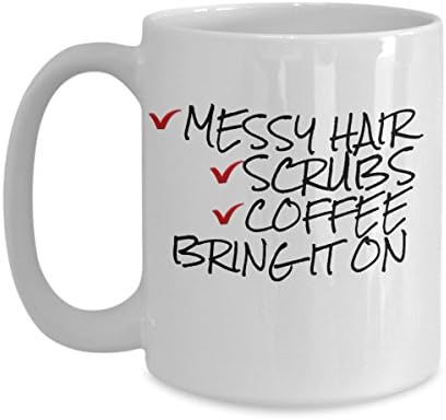 Messy Hair Mug