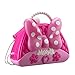 Minnie Mouse Voice Change Boombox with Microphone! Sing Along to Built in Music Or Connect Your Own Device! Minnie Bowtique Voice Change MP3 Boombox for Girls Who Love to Sing!